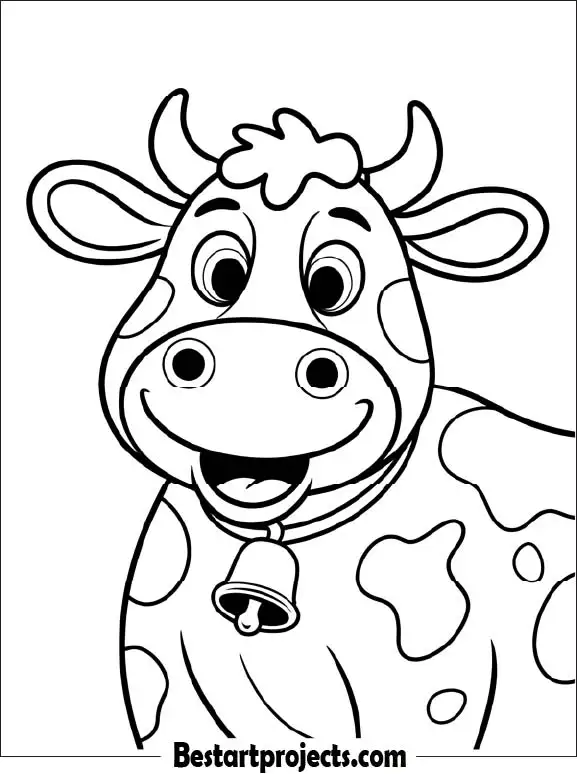 12.Smiling Cow Face