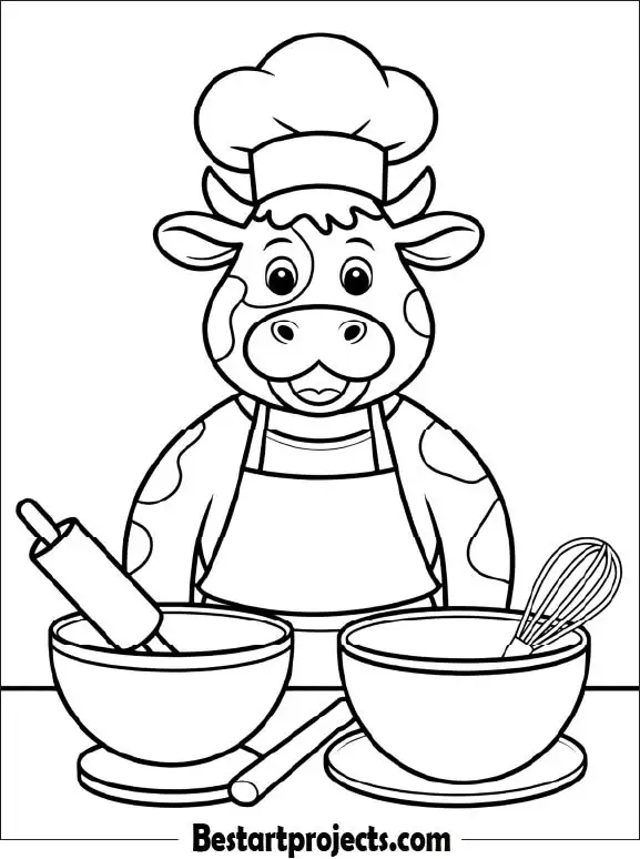 13.Cow as a Chef