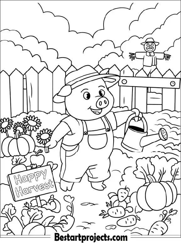 14.Farmer Pig