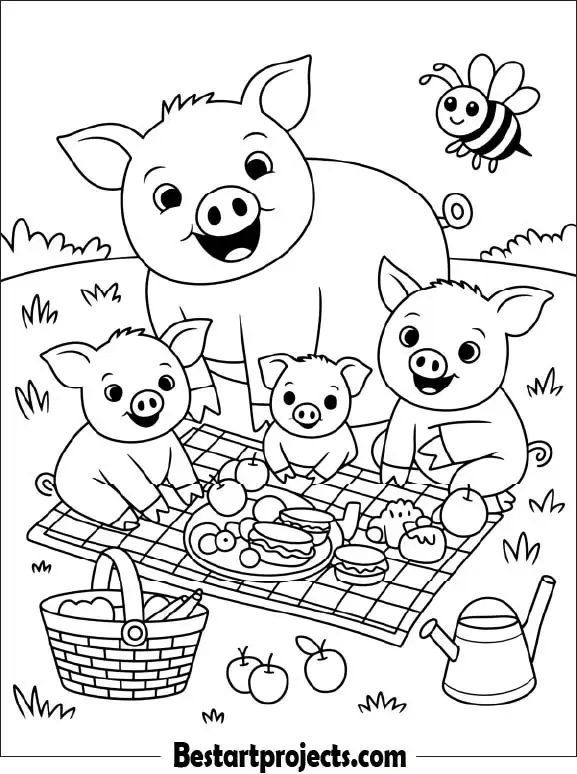 18.Pig Family Picnic