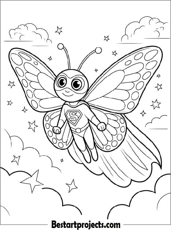 Superhero Butterfly