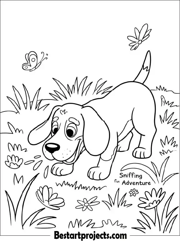 Beagle Sniffing Ground
