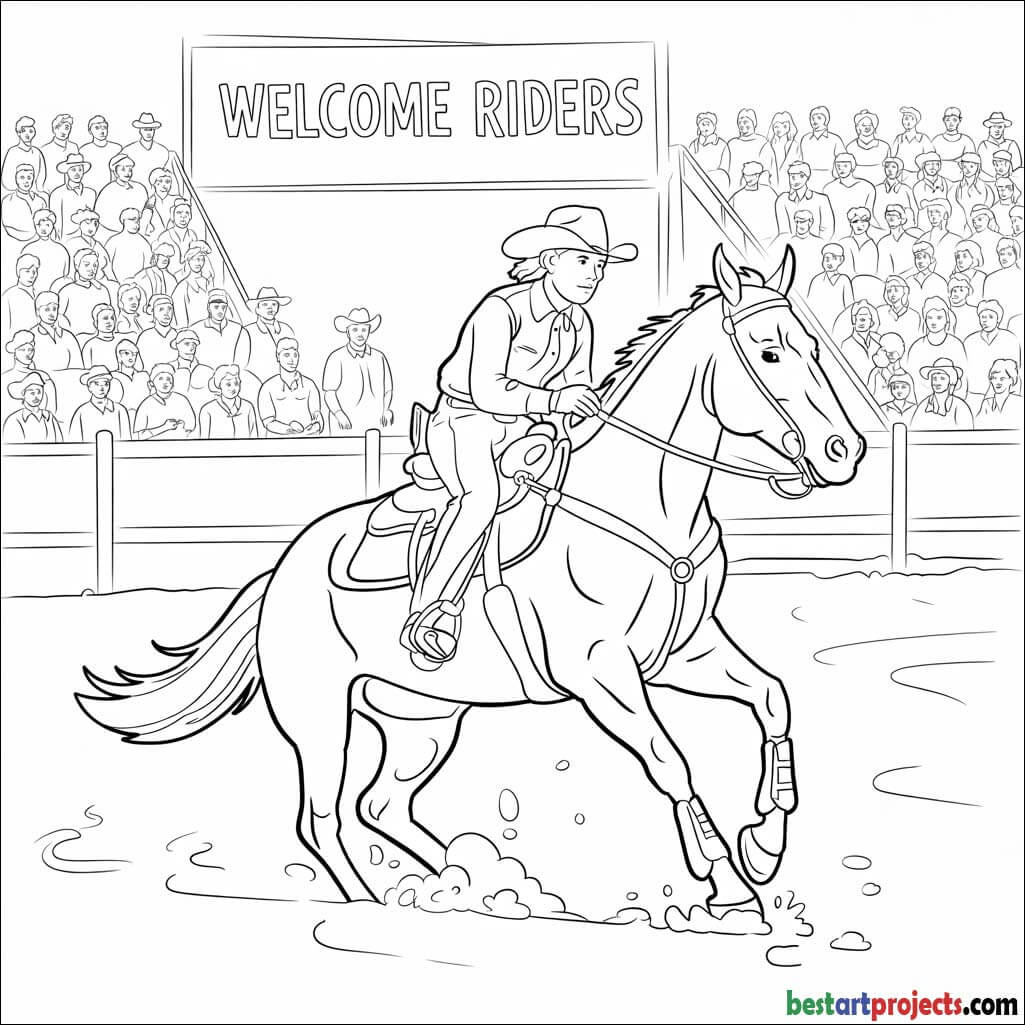 Horse Reining Performance