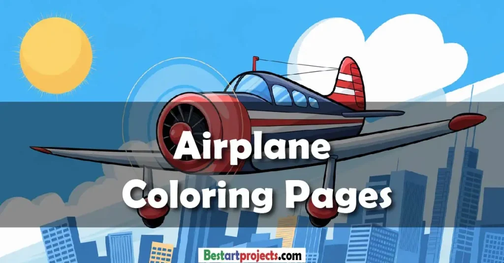 Airplane Coloring Pages - Free Download