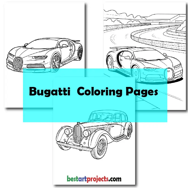 Bugatti Coloring Pages