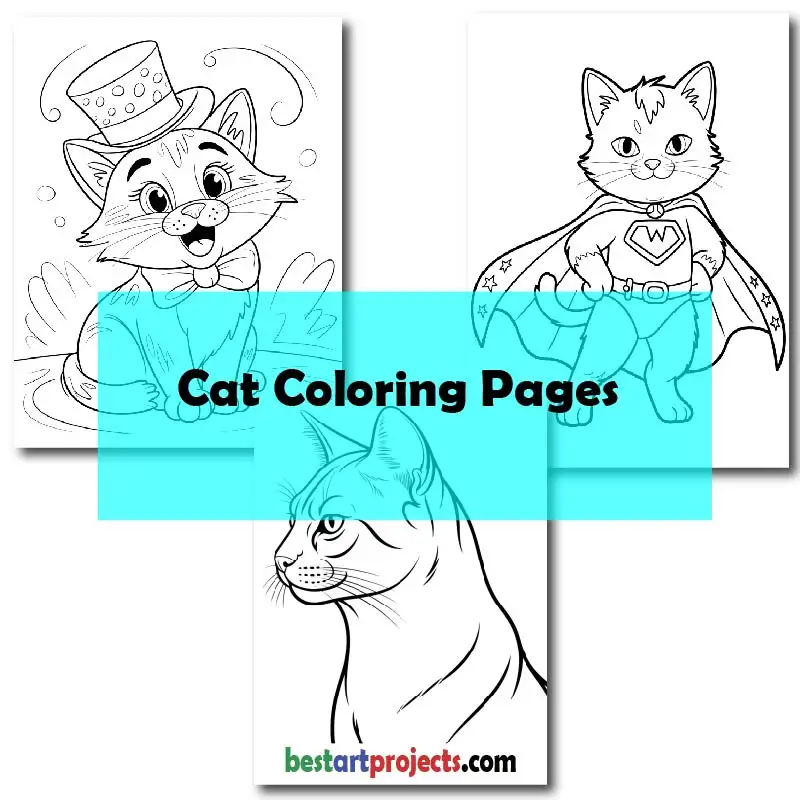Cat Coloring Pages