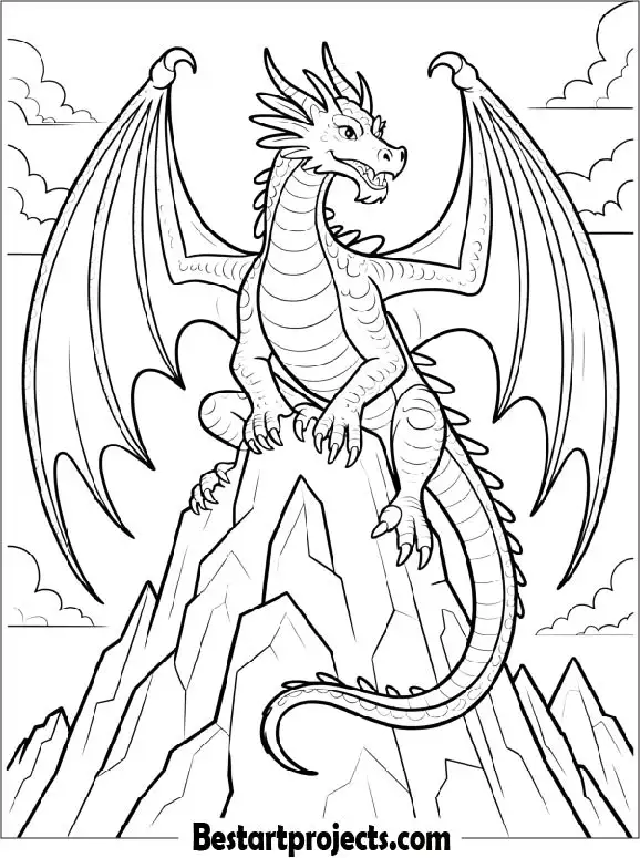 Dragon Coloring Page