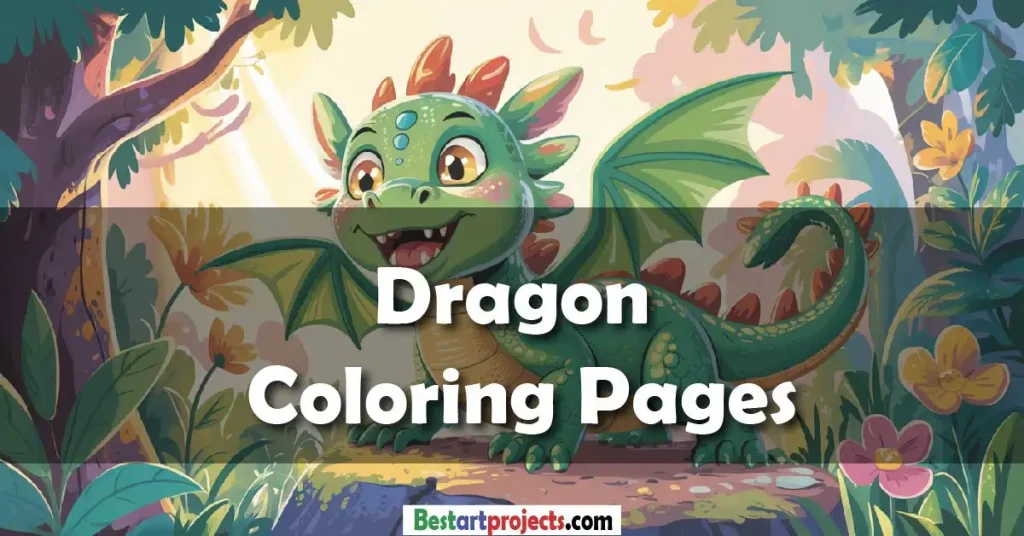Dragon Coloring Pages - Free Download