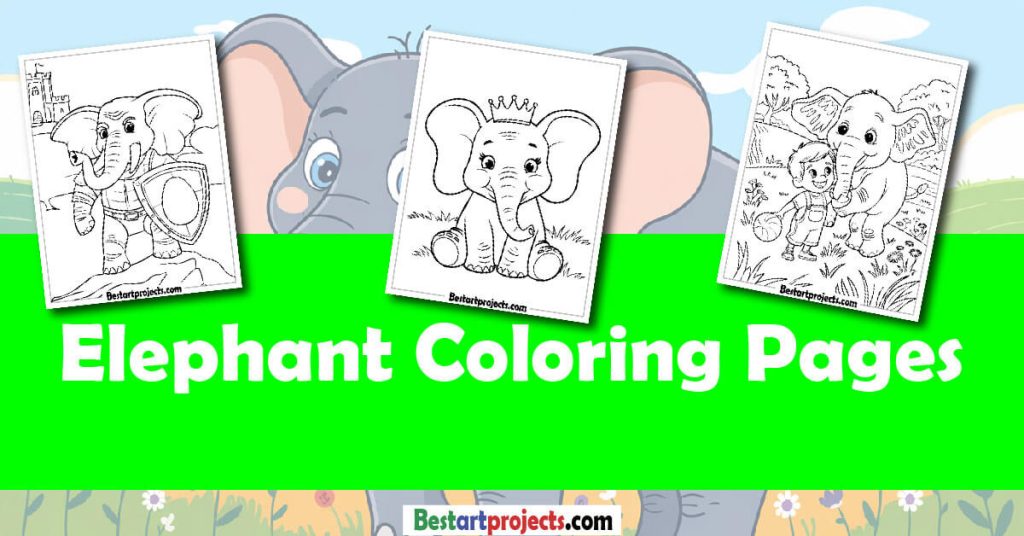 Elephant Coloring pages
