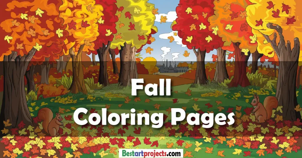 Fall Coloring Pages - Free Download