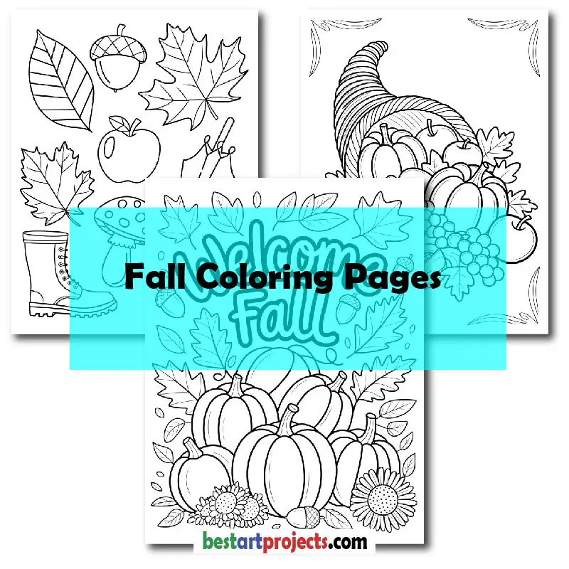Fall Coloring Pages