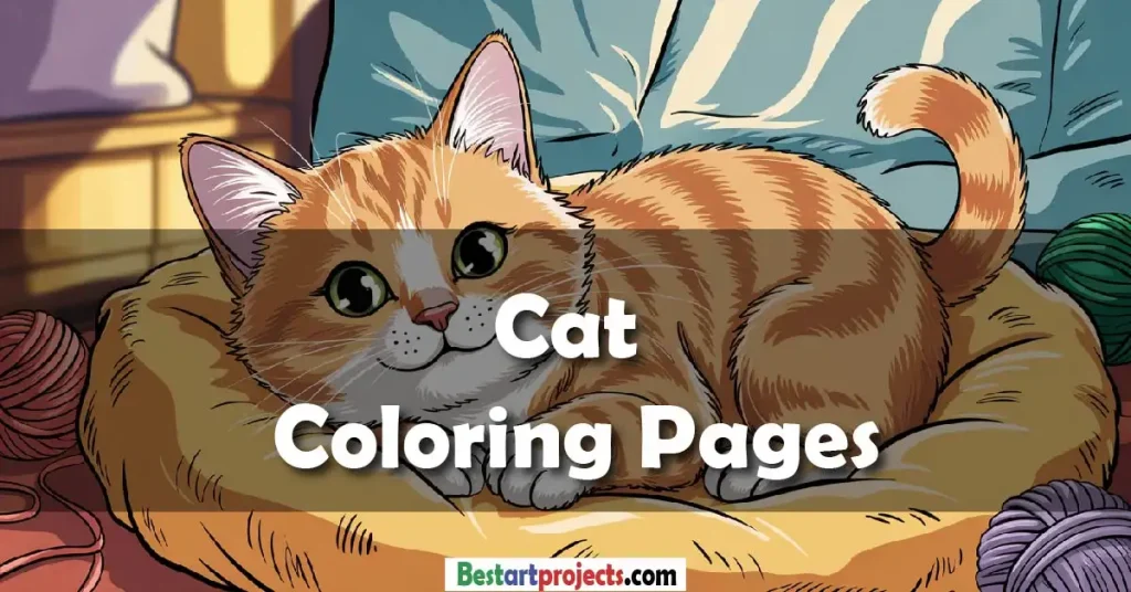 Free Cat Coloring Pages