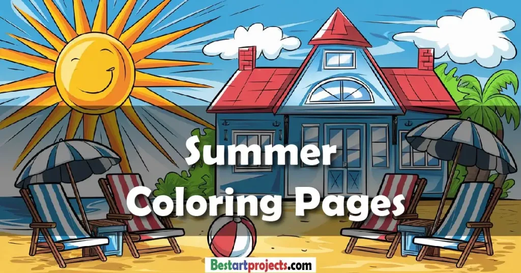 Free Summer Coloring Pages