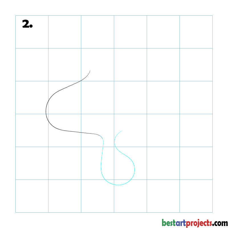 How to Draw Woodstock - step 2