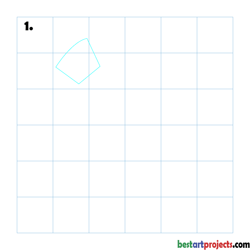 How to Draw a Hammer step - 1