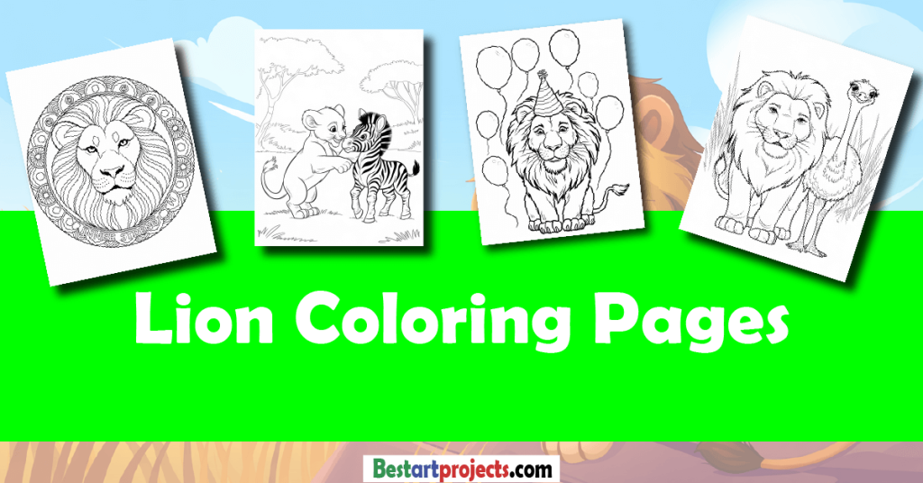 Lion Coloring pages