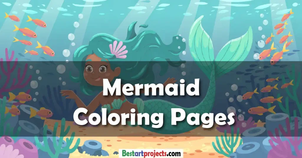 Mermaid Coloring Pages