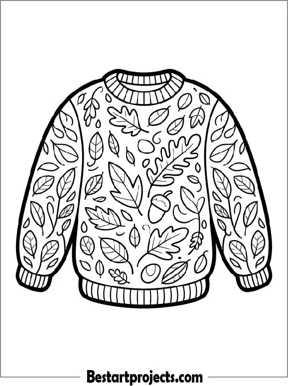 Patterned Autumn Sweater