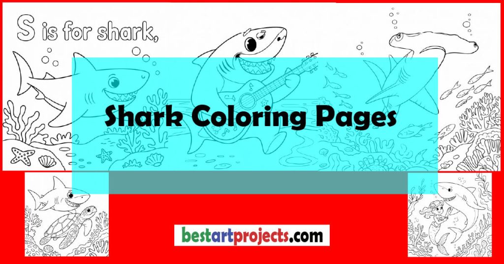 Shark Coloring pages