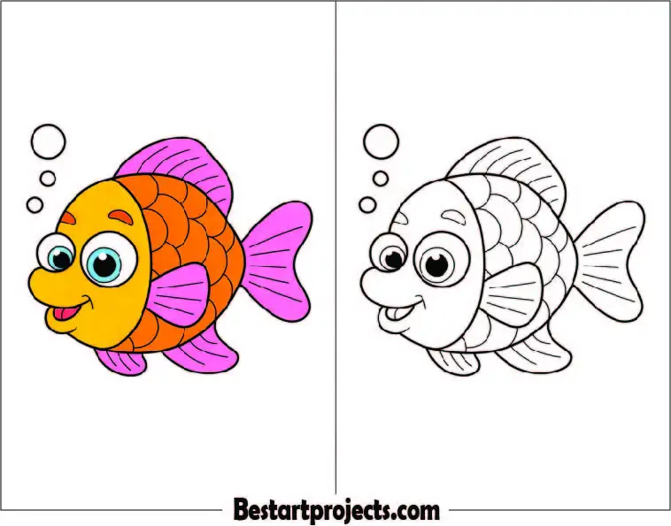 Simple Coloring Page for Preschoolers