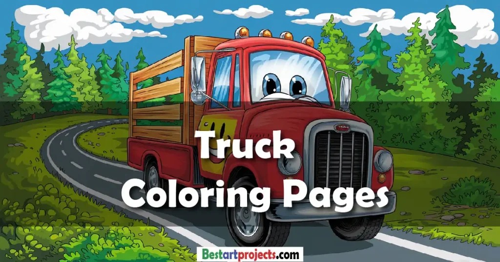 Truck Coloring Pages - Free Download