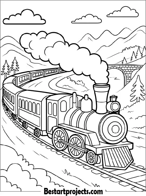 Vintage Passenger Train