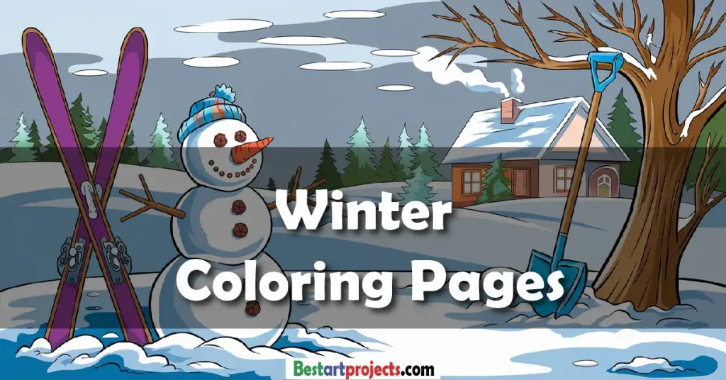 Winter Coloring Pages - Free Download